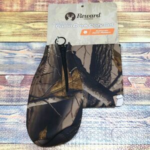 NWT! Reward Original Camo Drink Cozy set